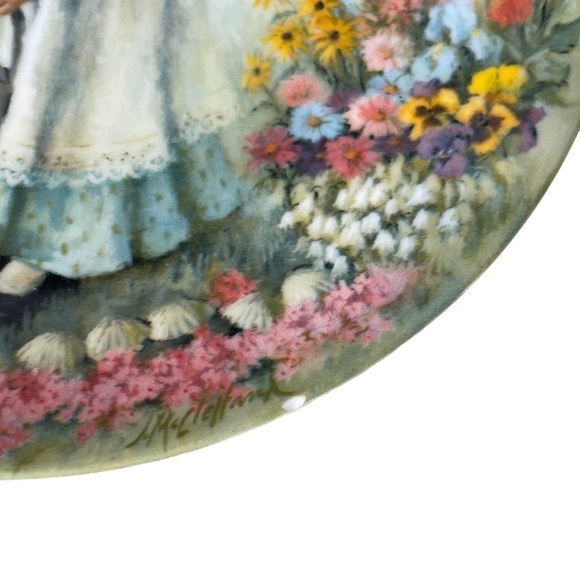 Mary, Mary Mother Goose Collector Plate Vintage - Picture 3 of 6